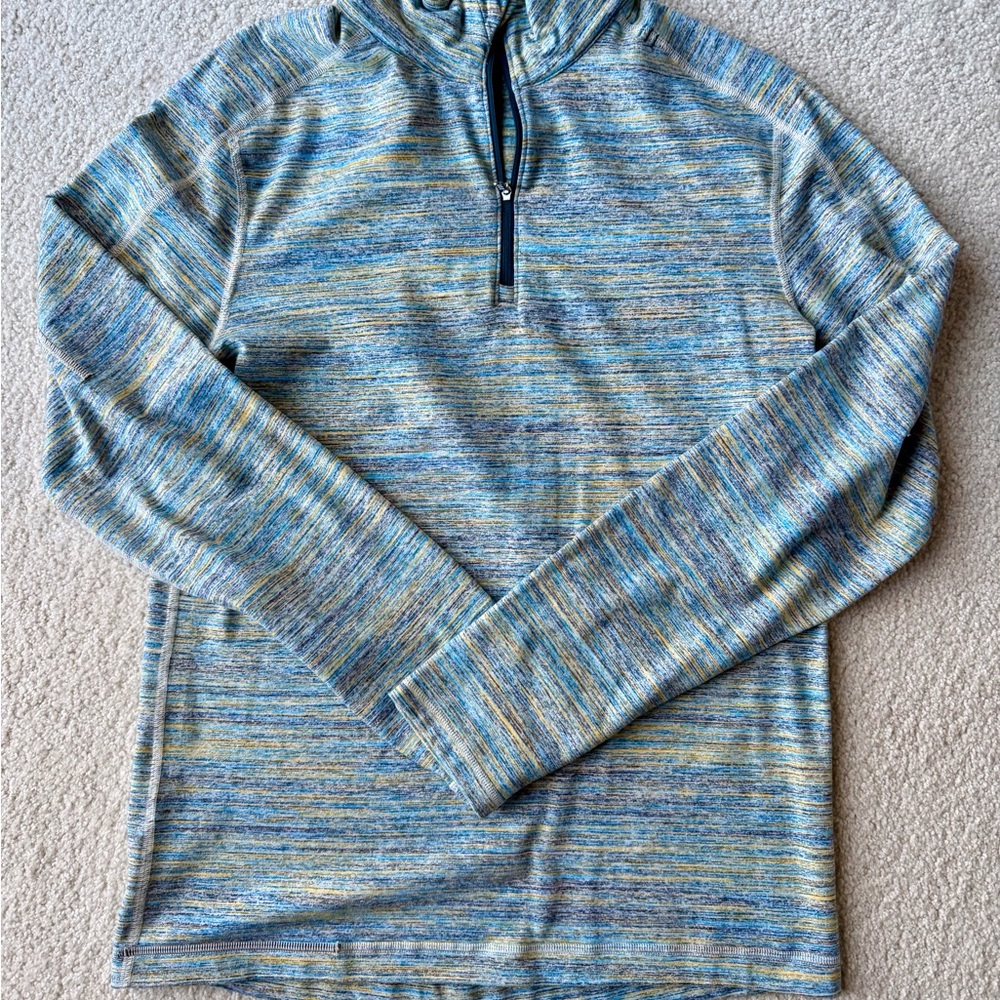 Lululemon Multicolor Quarter-Zip Pullover